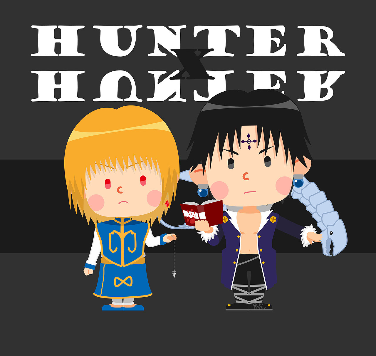 Q版《HUNTERxHUNTER》人物（图ZMTYwOTU4MzIw） - 单幅漫画 - 站酷设计师LeeTong1314原创素材 - 站酷ZCOOL