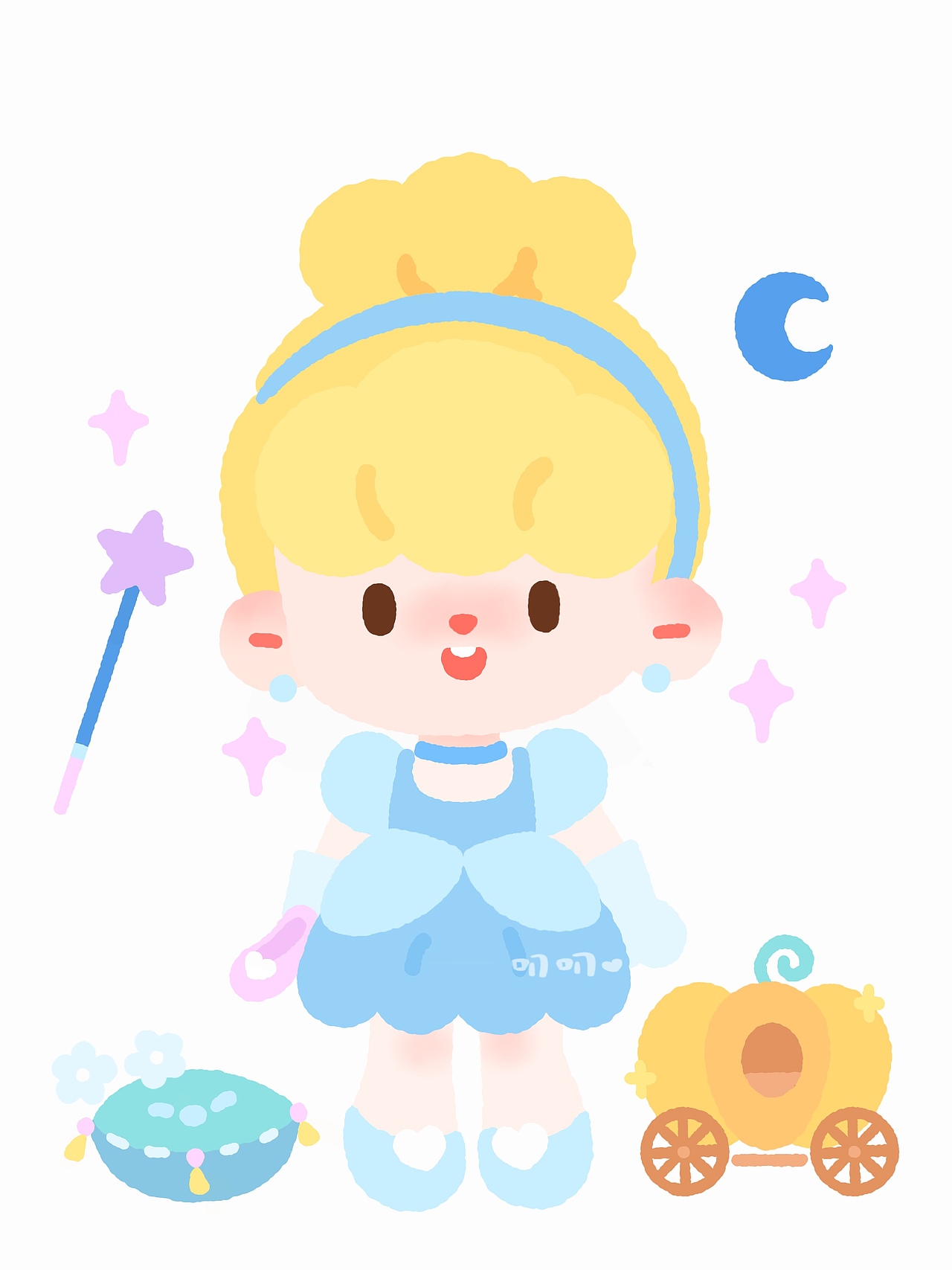 迪士尼公主可爱版