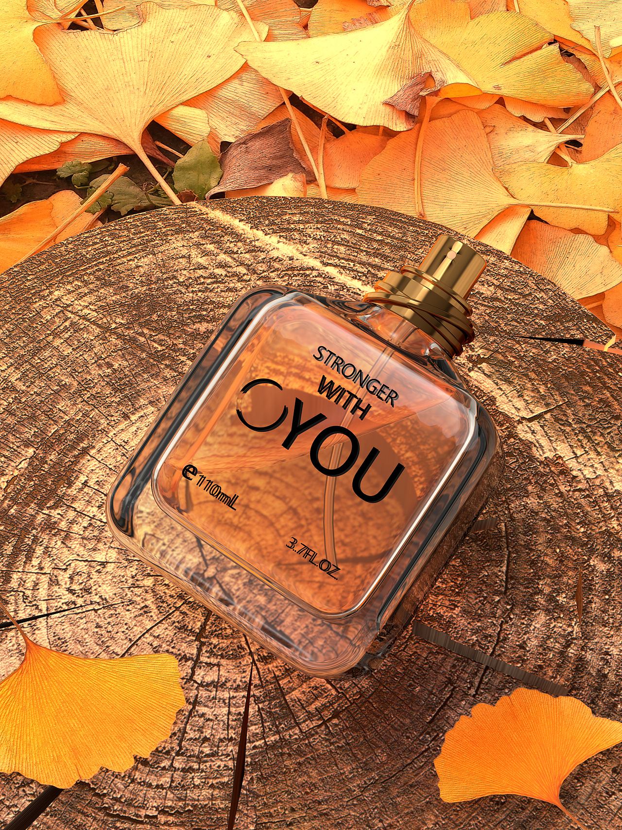 产品渲染练习之香水焦散效果