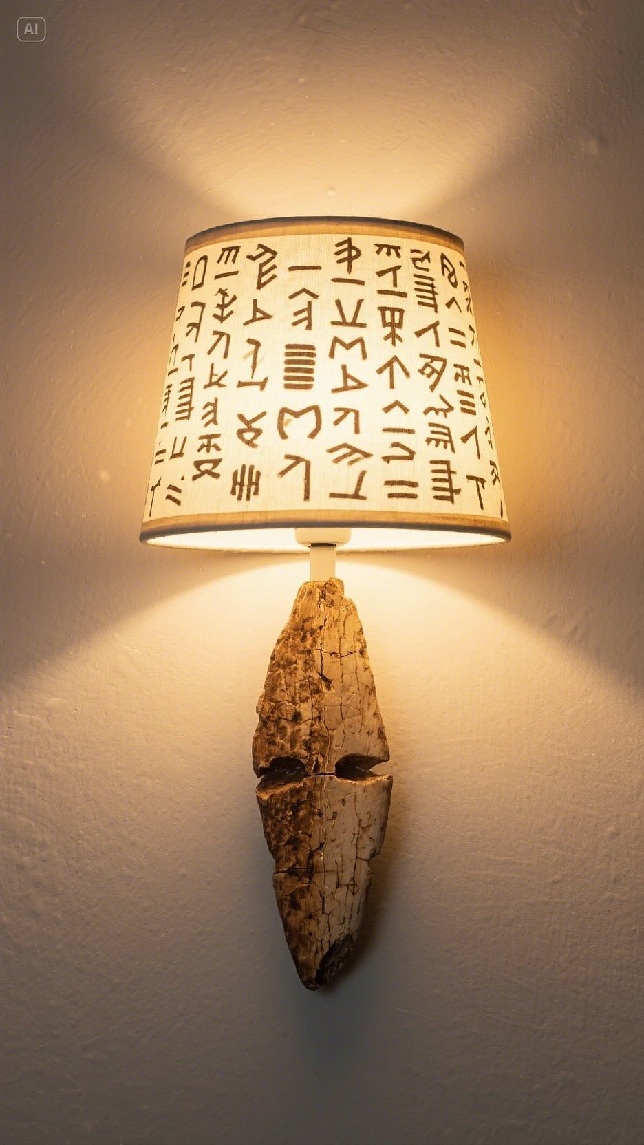 当甲骨文变成灯（图ZMzg5OTY4Nzg0） - 生活用品 - 站酷设计师布拉磨的小毛驴原创素材 - 站酷ZCOOL