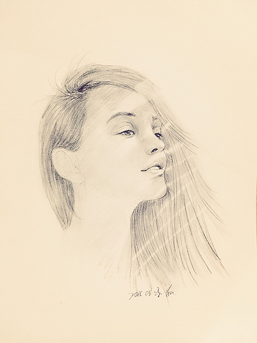 20150823铅笔手绘|插画|插画习作|笑烟 - 原创作品 - 站酷 (zcool)