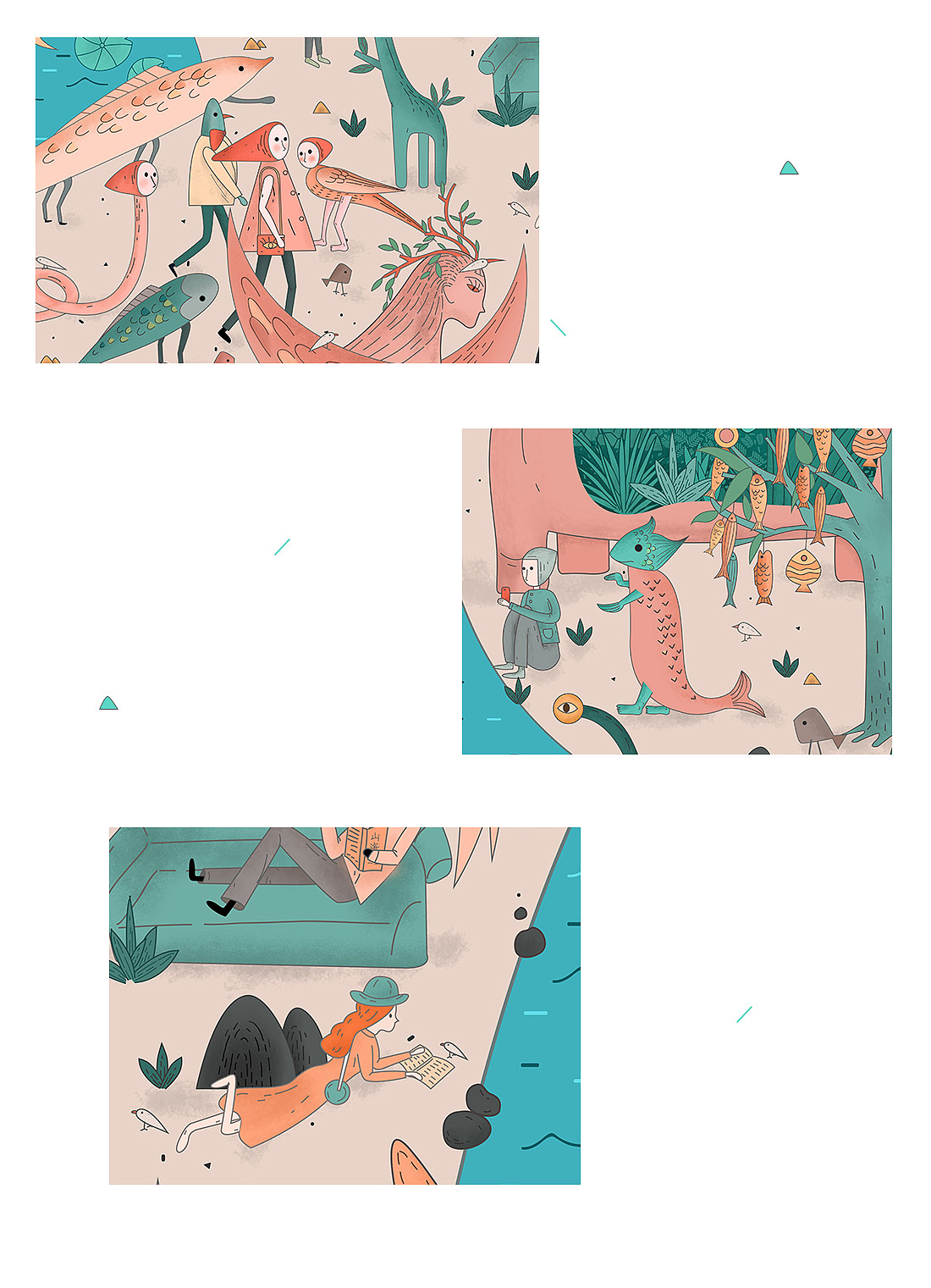 膳海经-VI设计 零食品牌设计 VI手册 插画图形