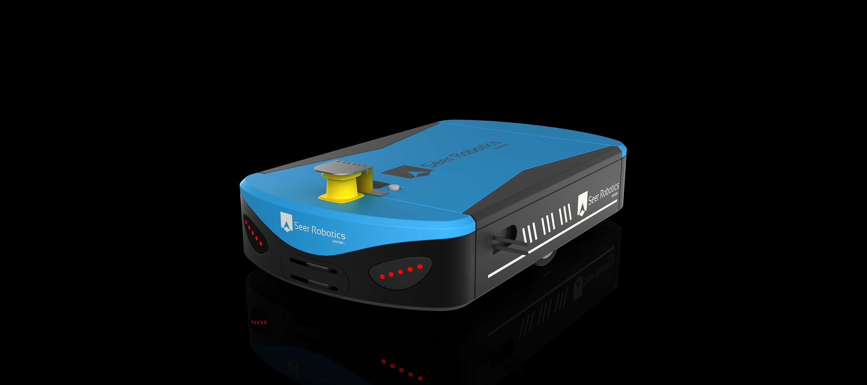 agv智能物流小车外观设计