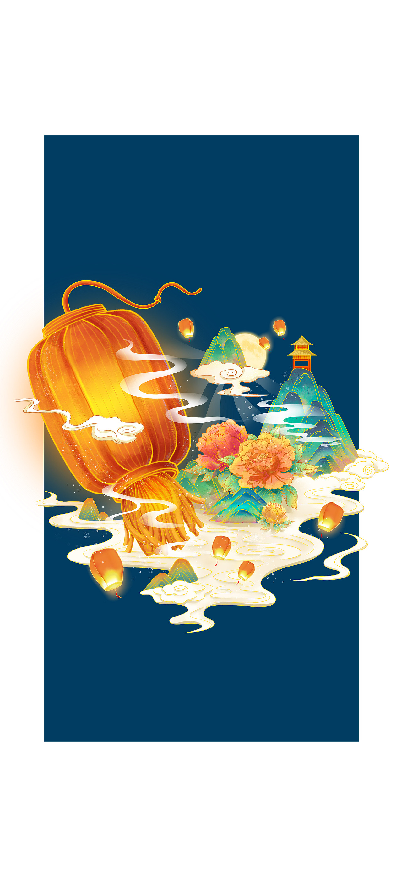 国潮商插小场景（图ZMjc4MjA1NTI0） - 商业插画 - 站酷设计师草莓吖i_原创素材 - 站酷ZCOOL