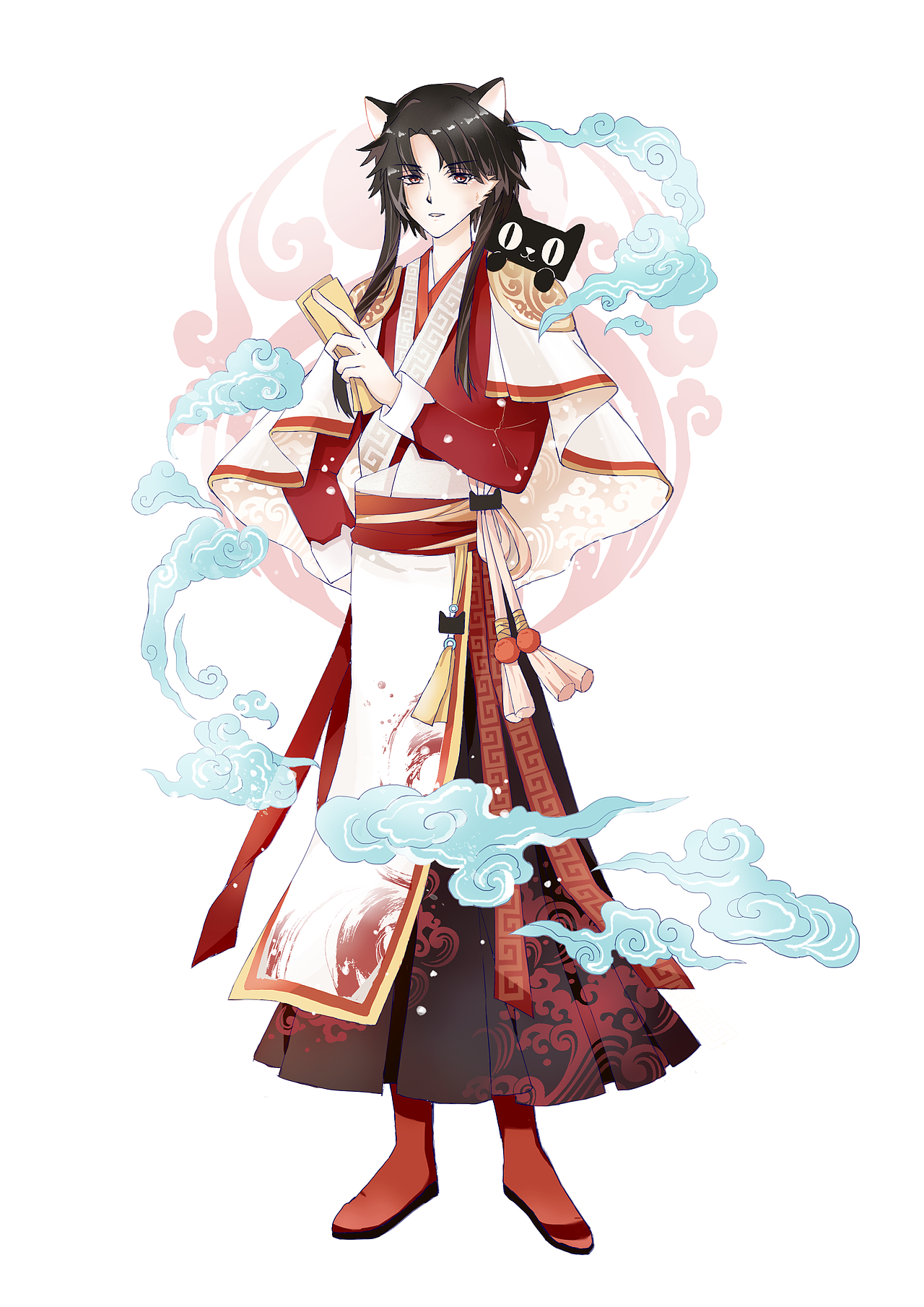 给官方天猫画的古风人设