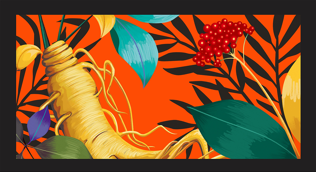 仲景口服粉×李华清 | 古法新方 自然之窗（图ZMjkyNzE3NTY0） - 包装 - 站酷设计师李华清_设计原创素材 - 站酷ZCOOL