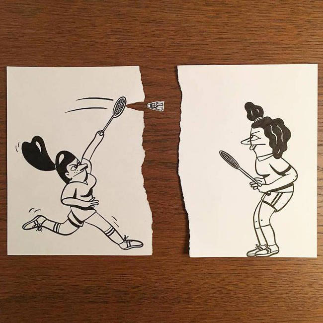 "撕纸"也是艺术!