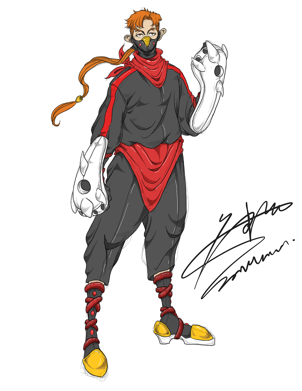 动漫人物设计（图ZMTk1MjA1NDQw） - 单幅漫画 - 站酷设计师唐家小五原创素材 - 站酷ZCOOL