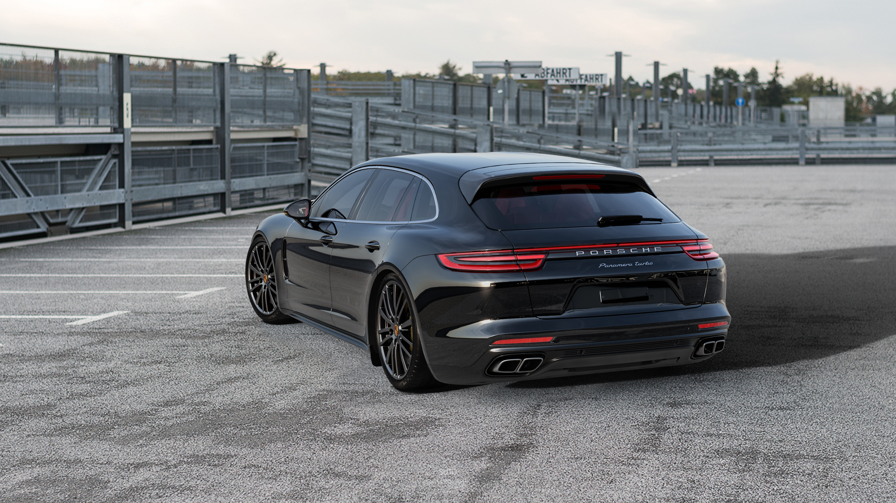 porsche panamera turbo sport turismo 2018 | cgi