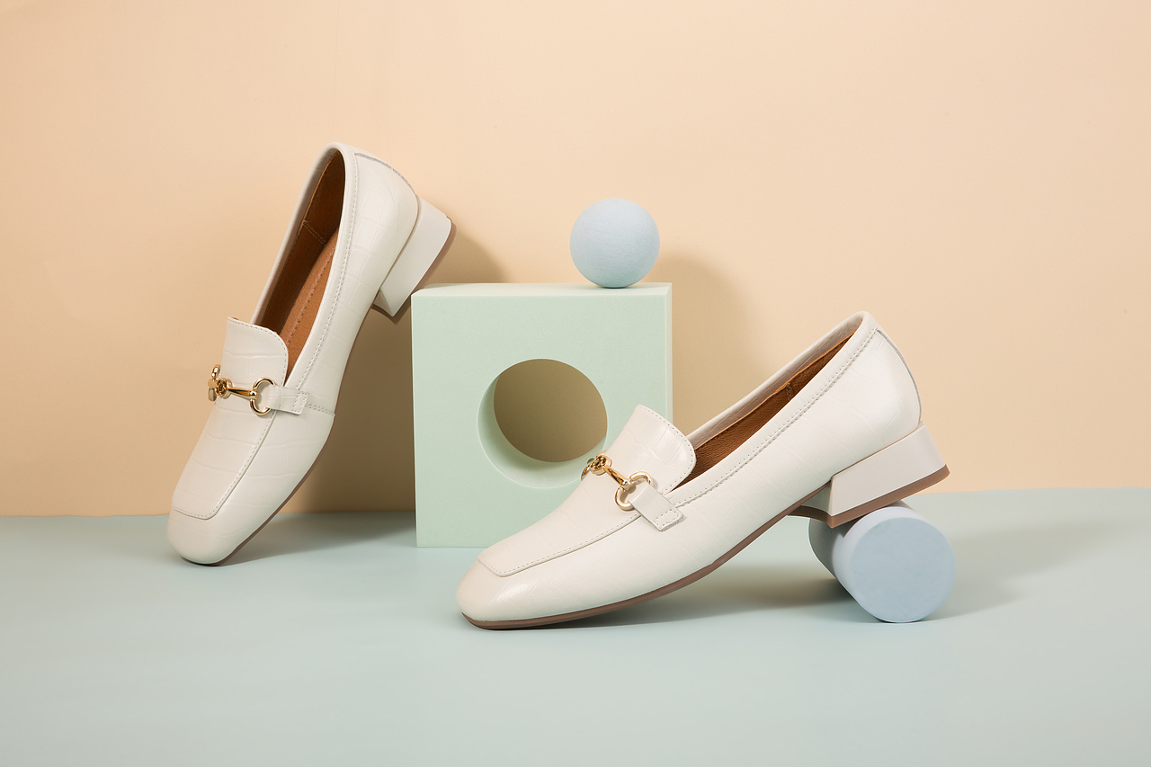 红蜻蜓女鞋拍摄