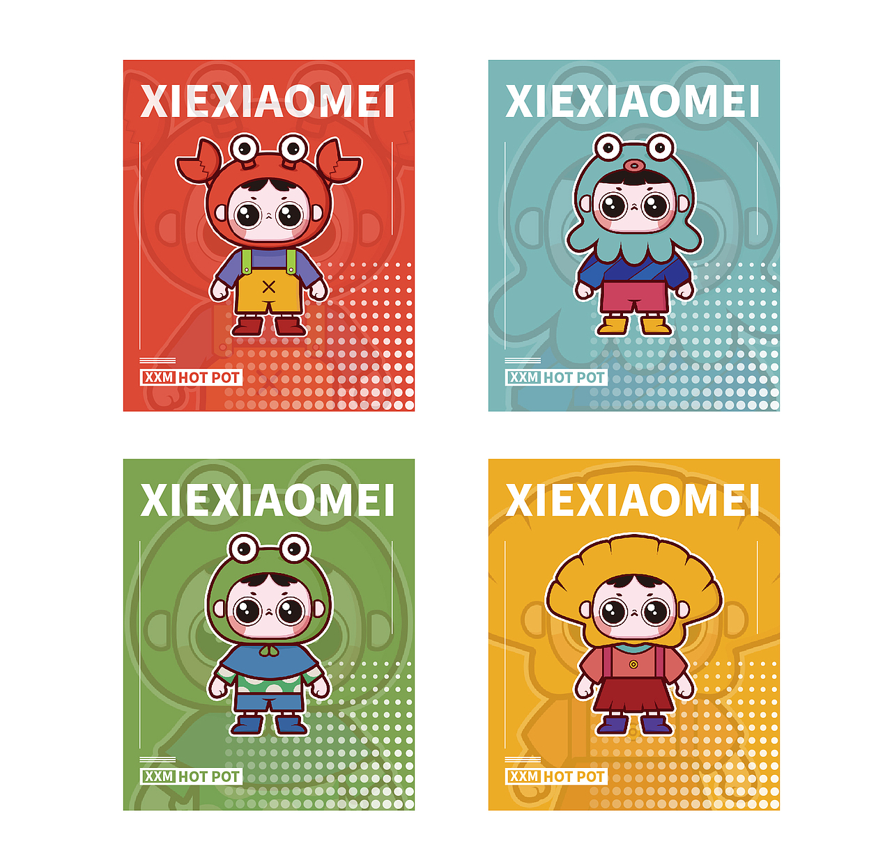 蟹小妹&闪电牛ip