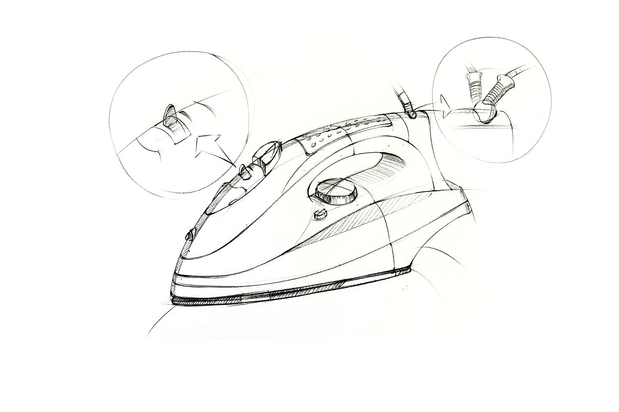 产品手绘步鄹图~~马赛作品