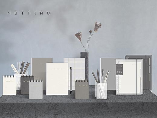 侘寂风文具设计 原创