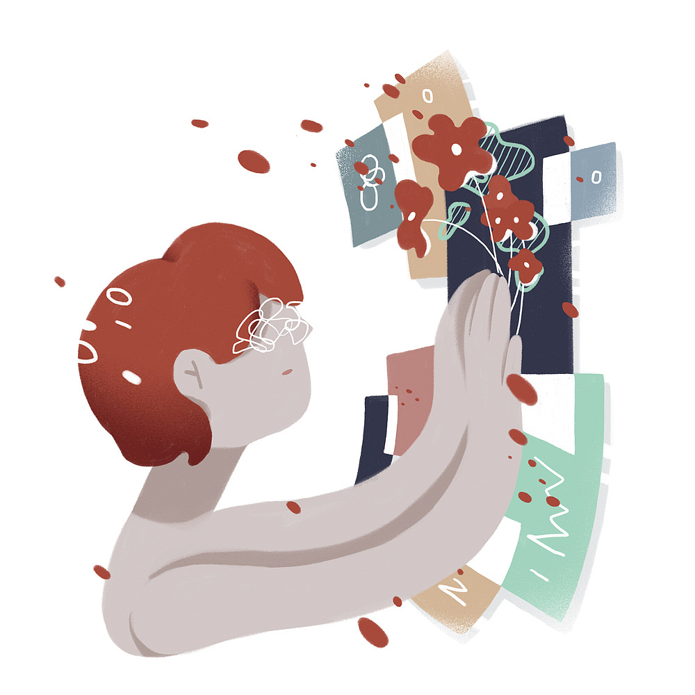 商业插画思春期