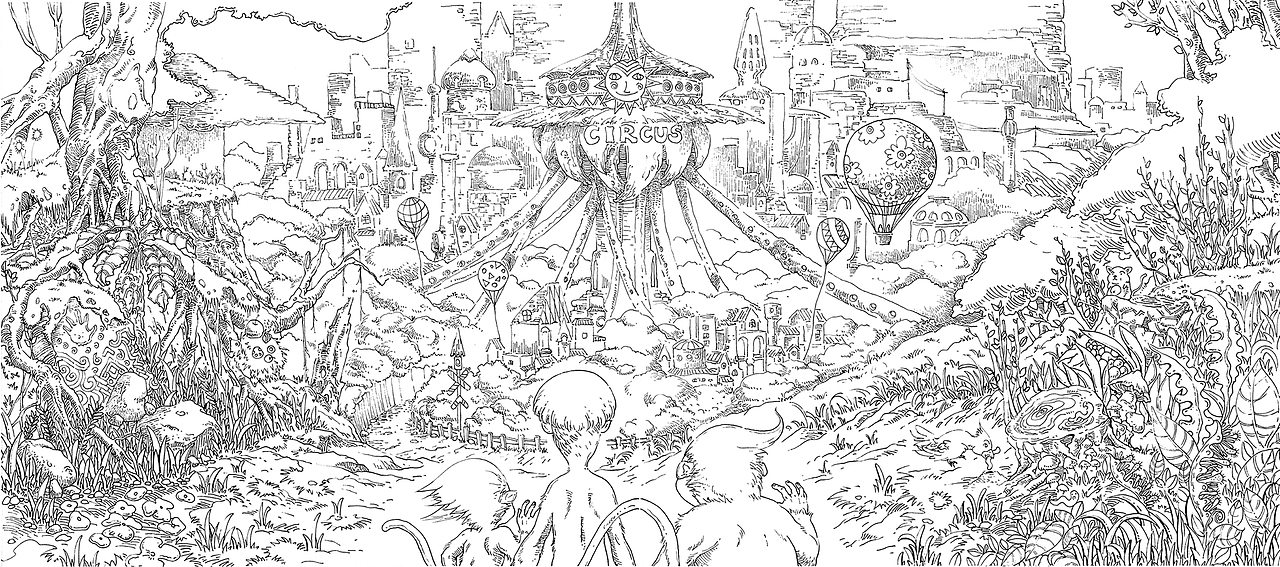 2008年制作的绘本插画