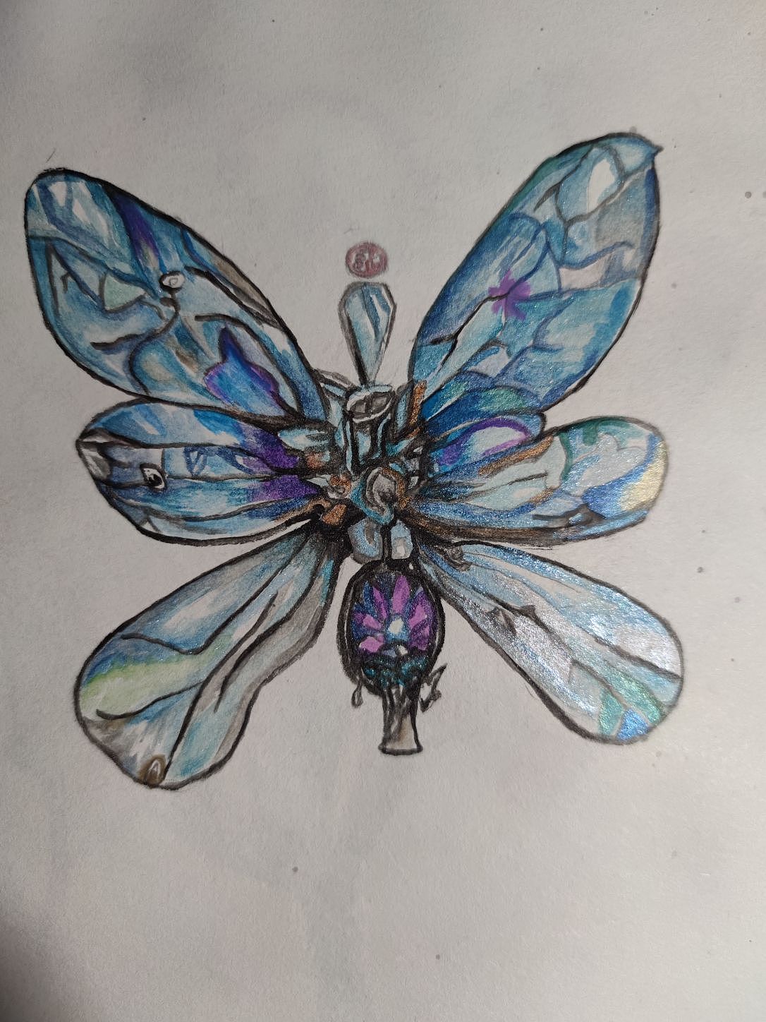 蜉蝣解语(临摹)