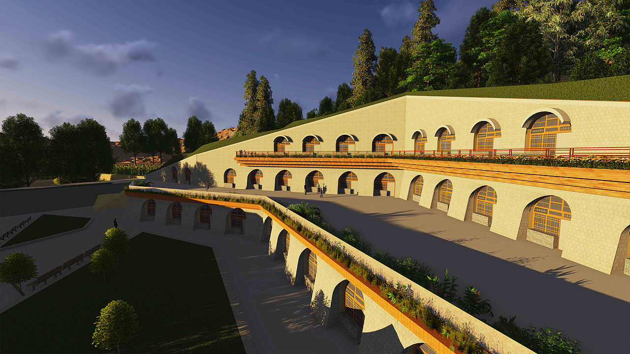 毕业设计壶口窑洞民宿