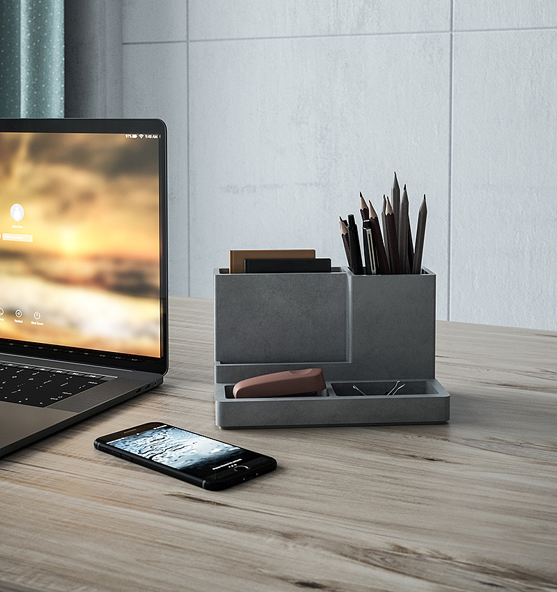 文具盒 承器 | 清水混凝土轻奢艺术设计（图ZMjY1NTc3NzQ4） - 生活用品 - 站酷设计师觉一FONE原创素材 - 站酷ZCOOL