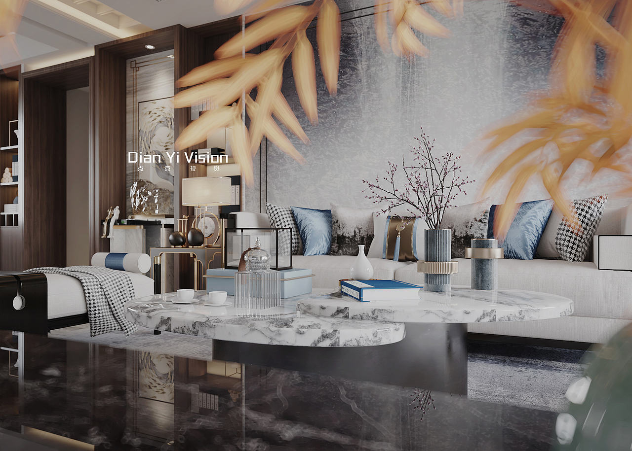 新中式（图ZMjExNzEwNDQ0） - 家装设计 - 站酷设计师Max点意原创素材 - 站酷ZCOOL