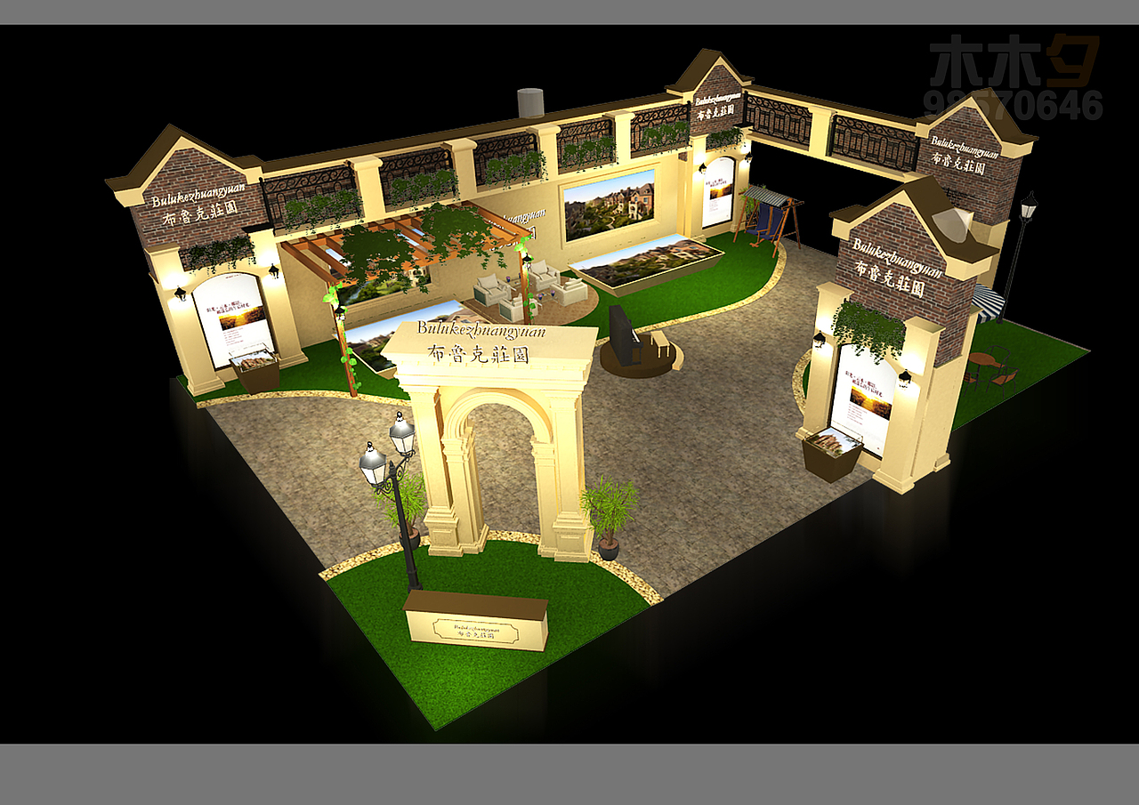 展览设计（图ZMjMxNTQwNA==） - 其他三维 - 站酷设计师sunnylx原创素材 - 站酷ZCOOL