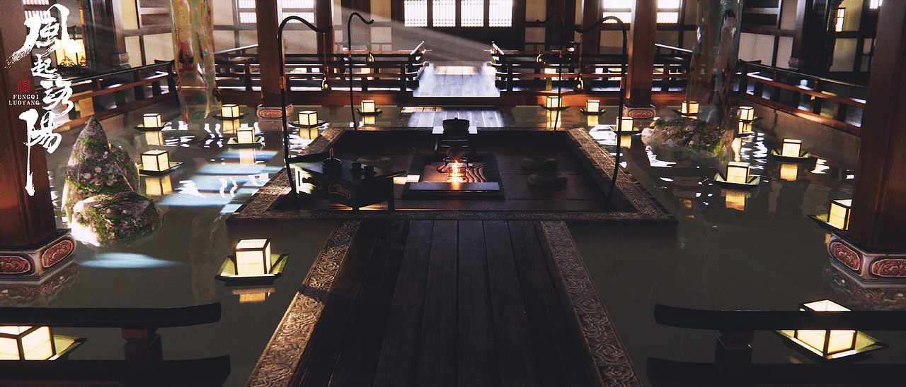 《风起洛阳》美术概念设计 — 百里府（图ZMjgxNDkzMzY4） - 设定/分镜 - 站酷设计师花纹_原创素材 - 站酷ZCOOL