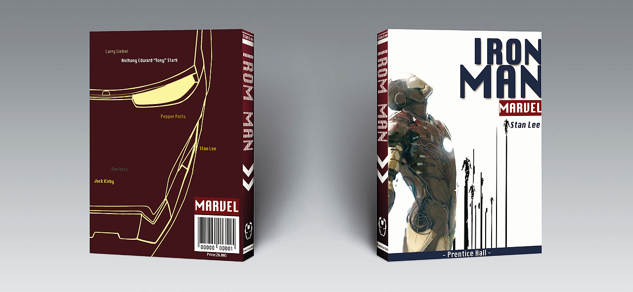 自己做的关于钢铁侠的书