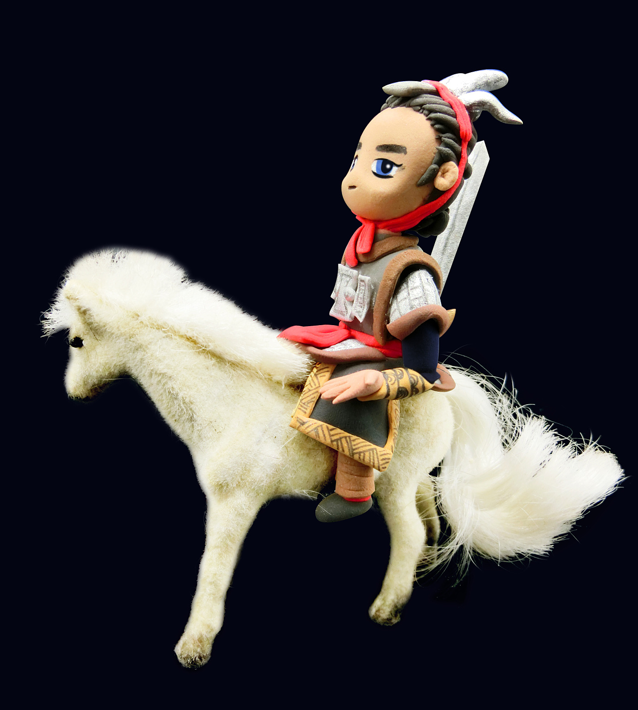 q版公仔之《寻秦记》项少龙元帅装扮