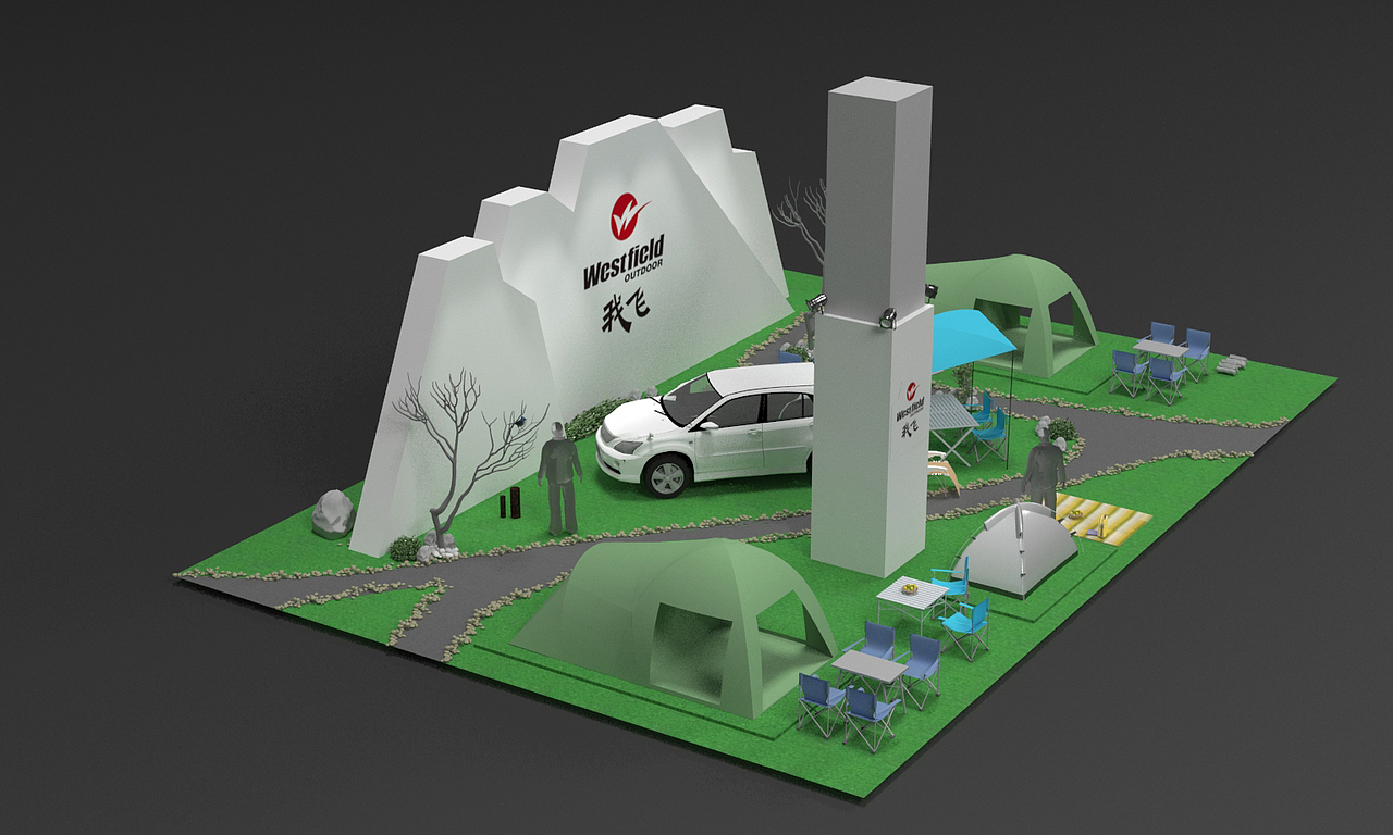 展会设计（图ZNzQwODIzNDA=） - 其他三维 - 站酷设计师yiyuango原创素材 - 站酷ZCOOL