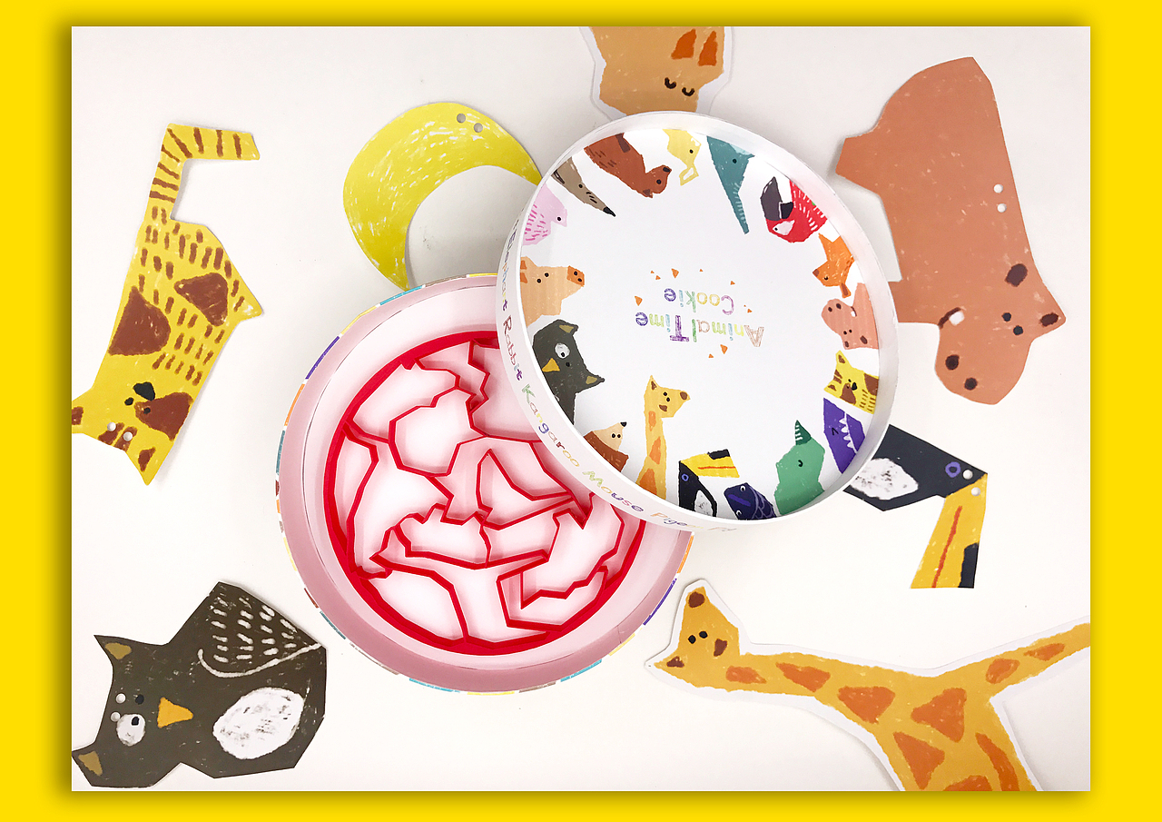 饼干外包装及模具