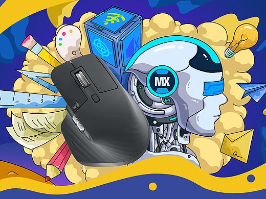 罗技MX创造大师（个人主页-ZNjI0NDgwODA=） - 海报 - 站酷设计师Dmyck原创素材 - 站酷ZCOOL
