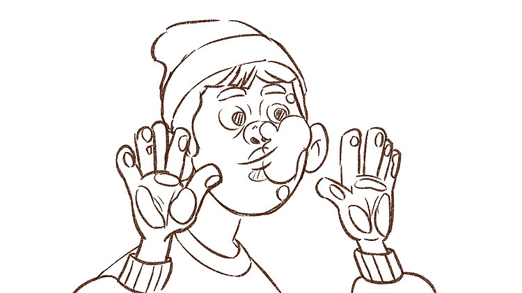 电影感人物练习