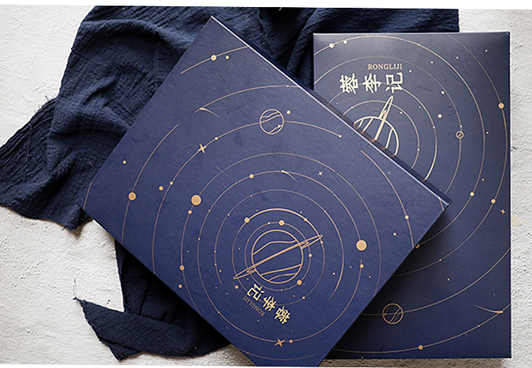 星迹-中秋月饼礼盒设计（图ZMTM2NDE1NDIw） - 包装 - 站酷设计师恰恰go0原创素材 - 站酷ZCOOL