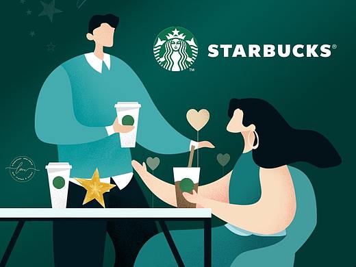 星巴克 | 绿·长图文·3P