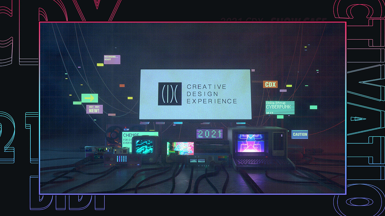 [激活] 滴滴CDX 赛博朋克风2021年度showreel title（图ZMjYwMTMwOTQ4） - 动画/影视 - 站酷设计师cosmo_evil原创素材 - 站酷ZCOOL