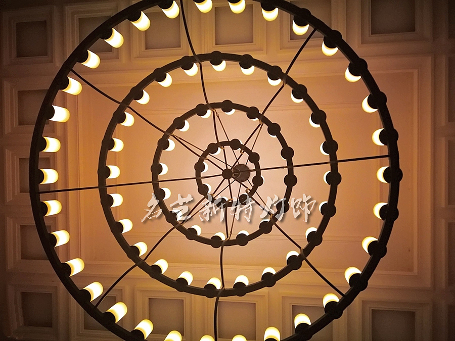 酒店欧式大吊灯定制 名艺新特灯饰