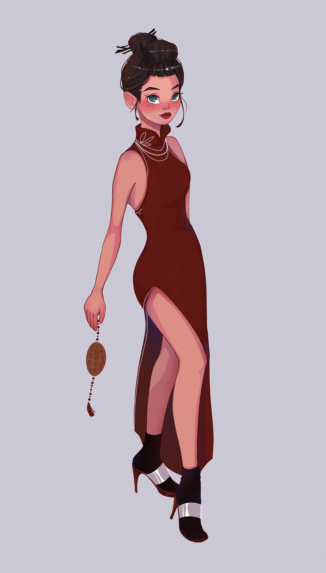 美式卡通头像练习