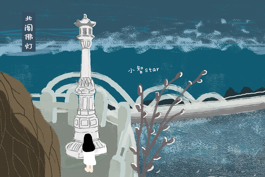 小智star ▏潮州外八景手绘地图（图ZMjAwODA0NTA4） - 绘画 - 站酷设计师小智star原创素材 - 站酷ZCOOL
