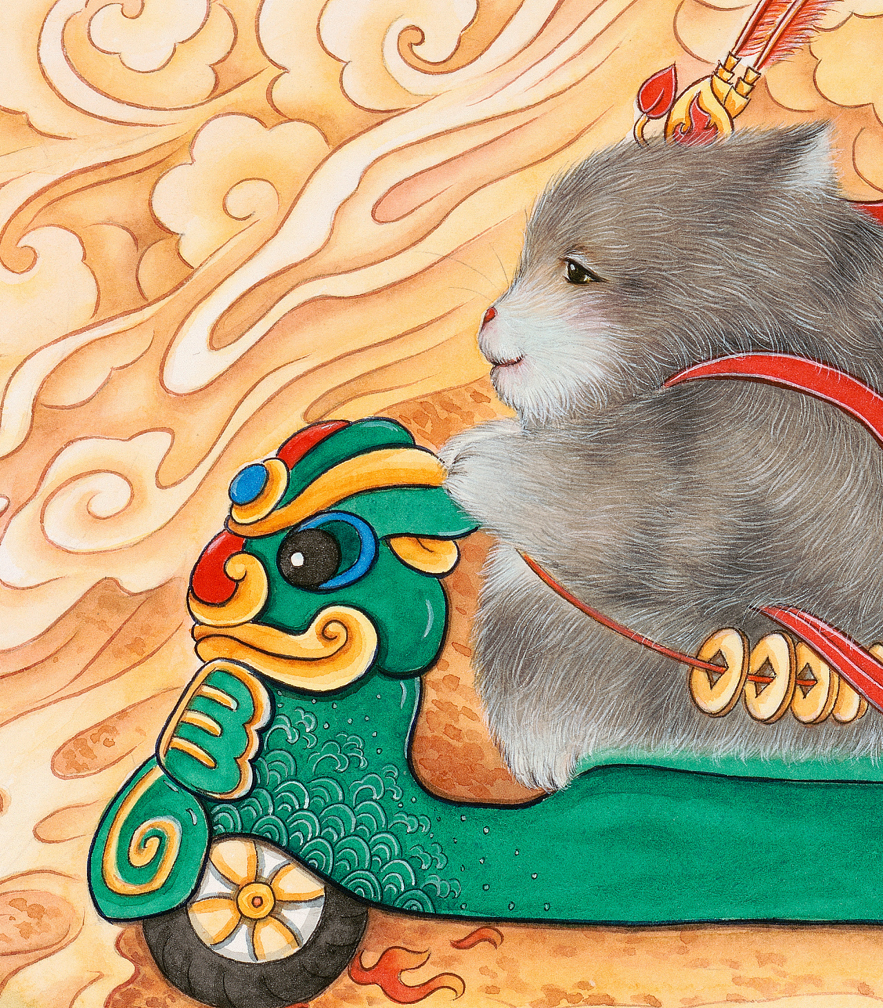 八仙九猫-肥宅送