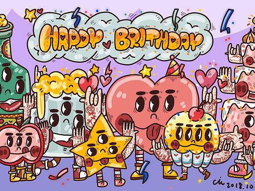 生日贺卡走一发