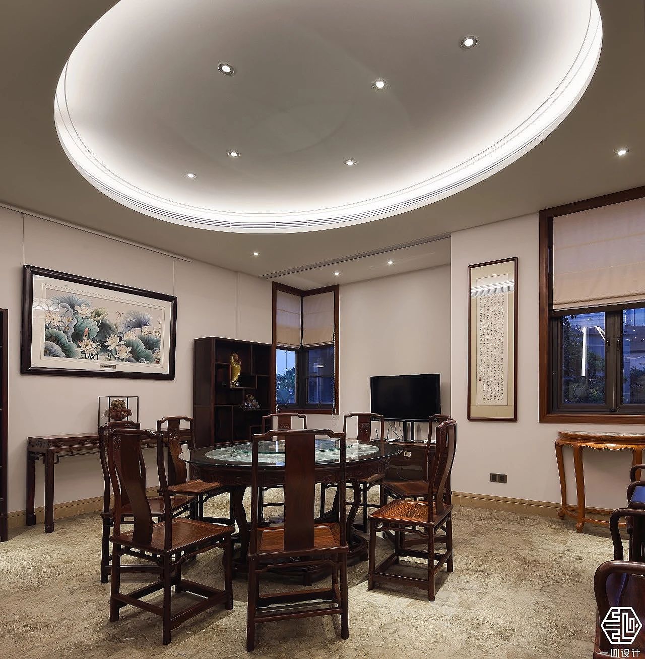 中式别墅设计丨合院别墅