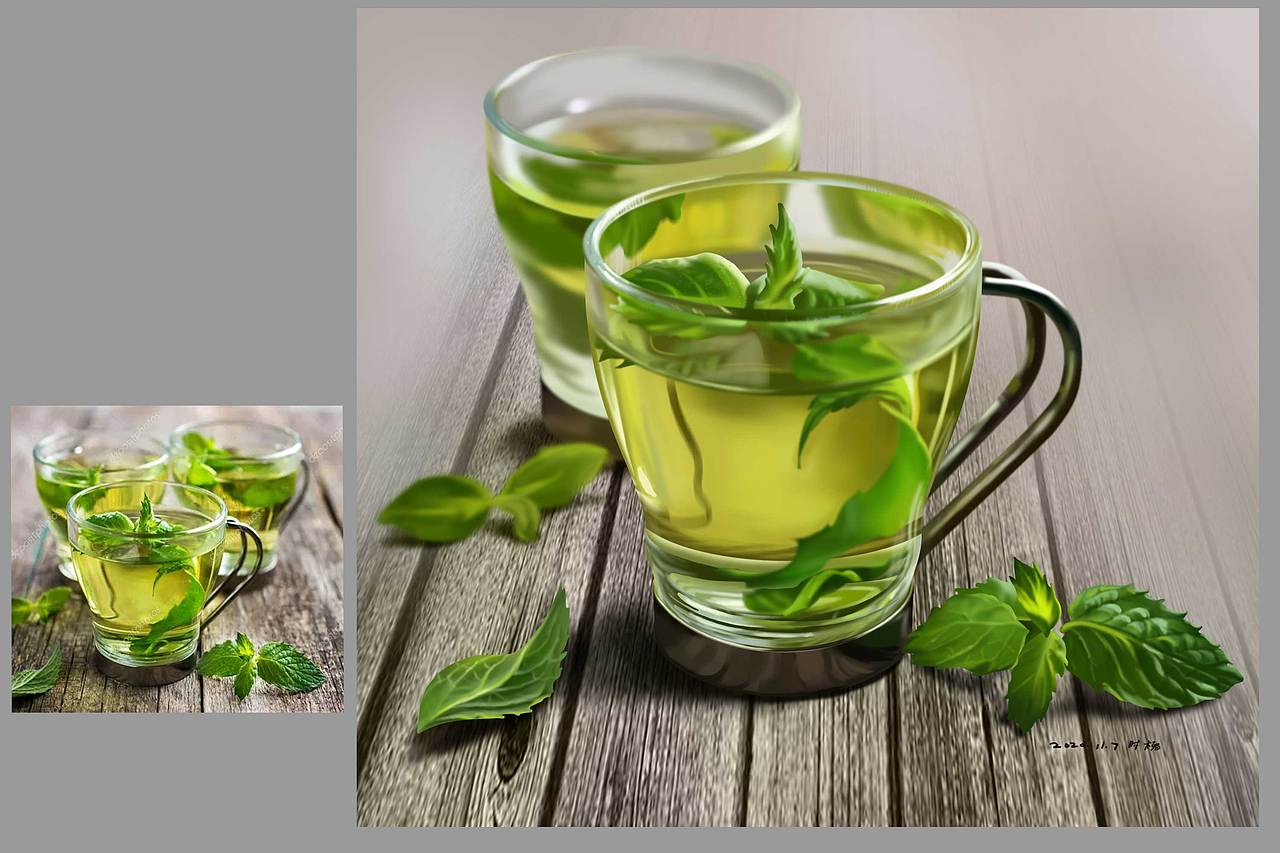 板绘插画练习（图ZMjMyMzAwMjAw） - 创作习作 - 站酷设计师时榴原创素材 - 站酷ZCOOL