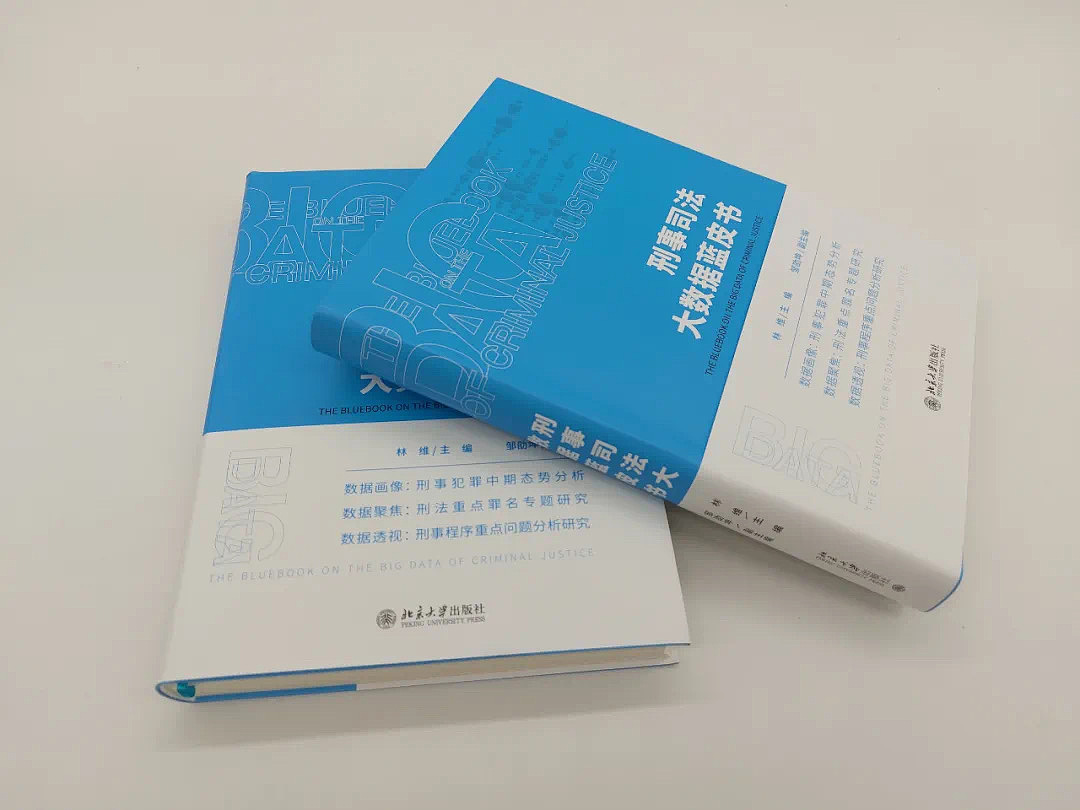 书籍设计《刑事司法大数据蓝皮书》