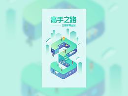 高高手三周年启动页