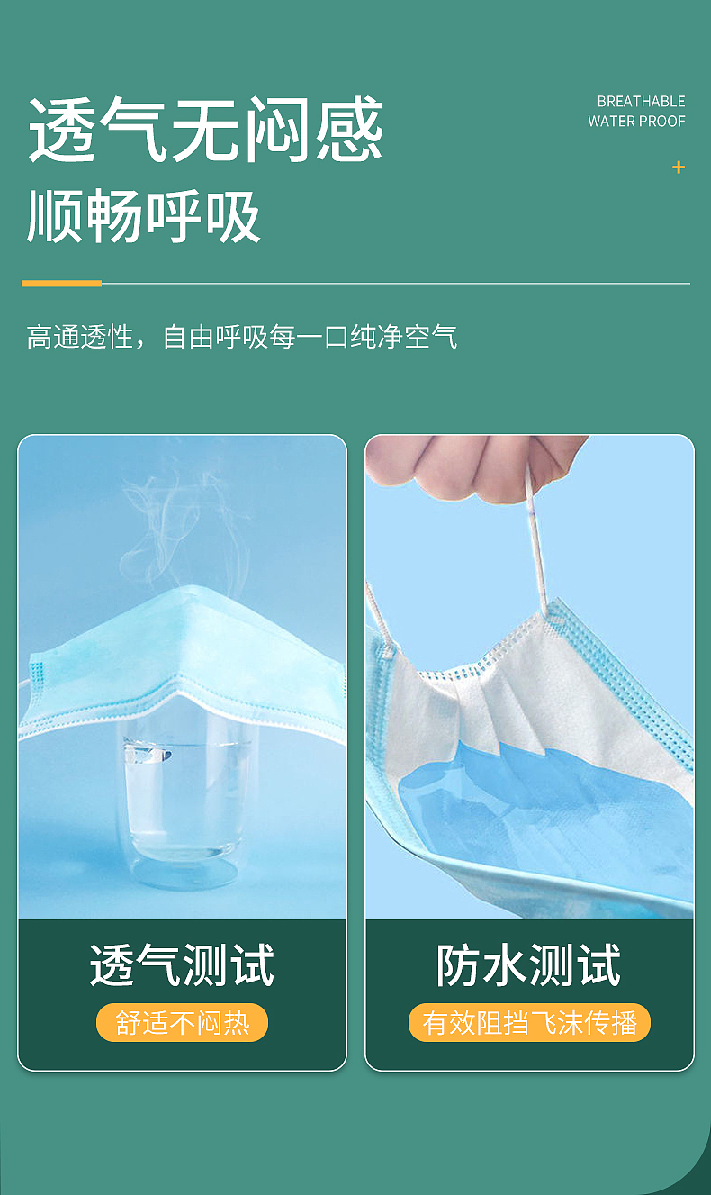 医用口罩详情展示