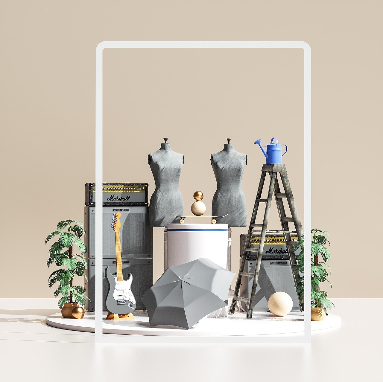 C4D+Octane渲染（图ZMjU0NjgwNzg4） - 场景 - 站酷设计师是啦啦啦原创素材 - 站酷ZCOOL
