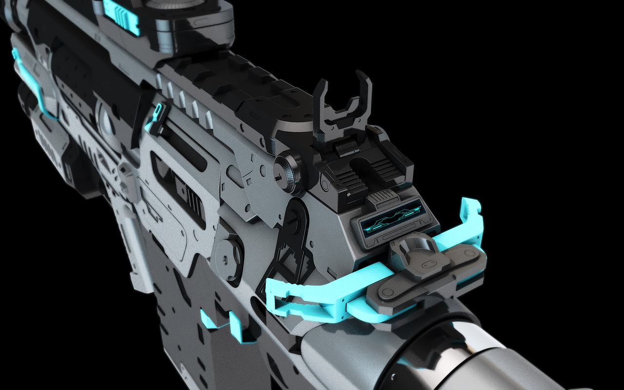 36小时精心制作游戏科技枪电影枪