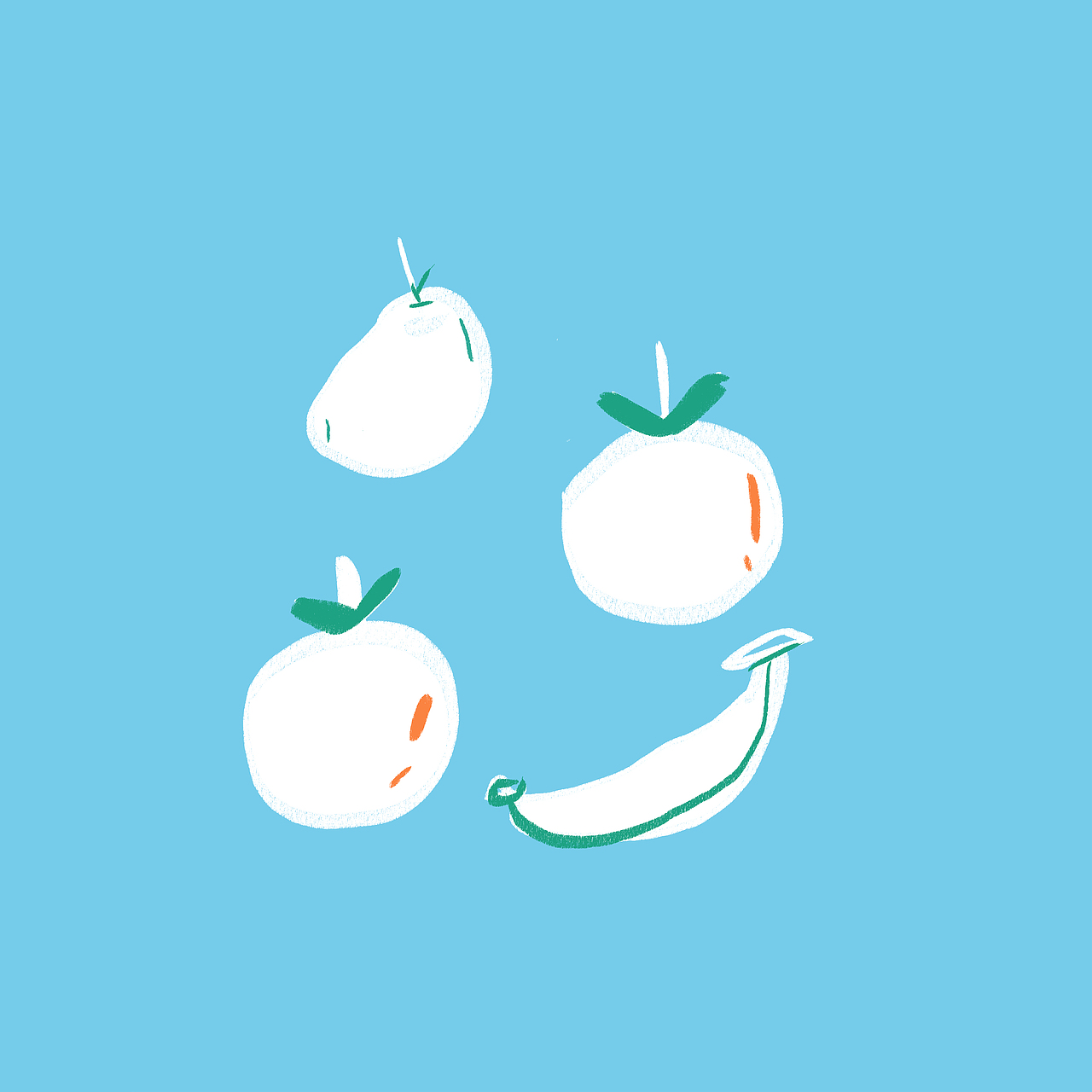 《日涂系列》十四（图ZMTg5NDE1NDQw） - 商业插画 - 站酷设计师呐砍砍原创素材 - 站酷ZCOOL