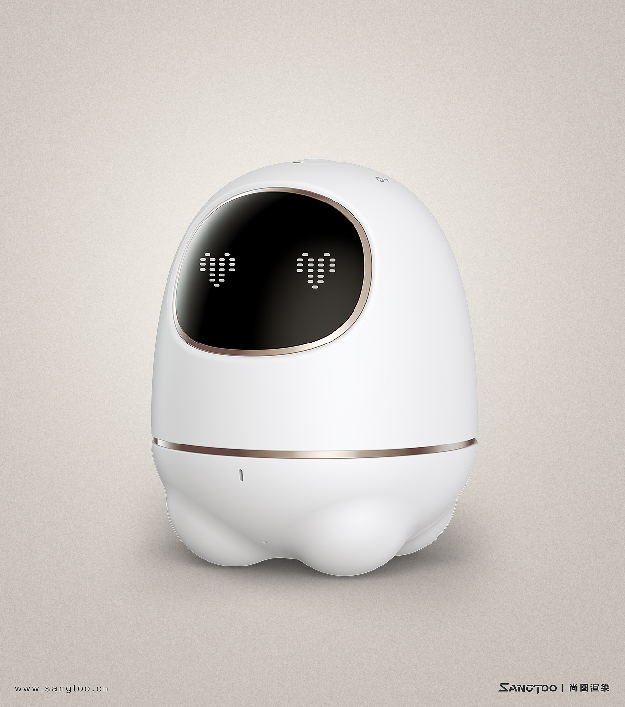 科大讯飞阿尔法蛋产品效果图 / 产品渲染