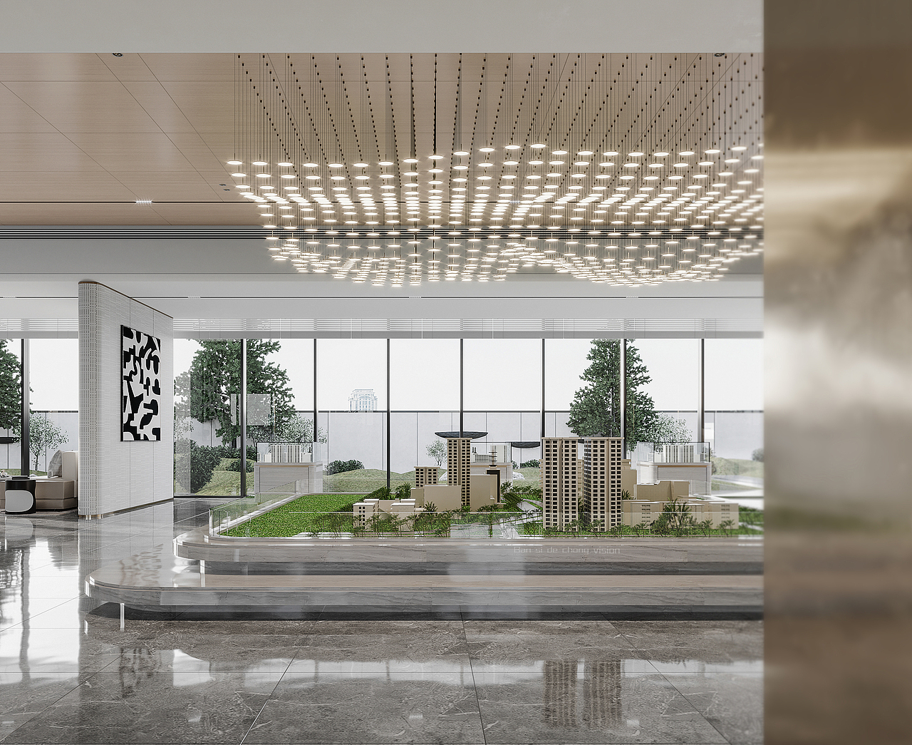 售楼部（图ZMjk0MzA2MDQ0） - 商业空间设计 - 站酷设计师半死的虫原创素材 - 站酷ZCOOL