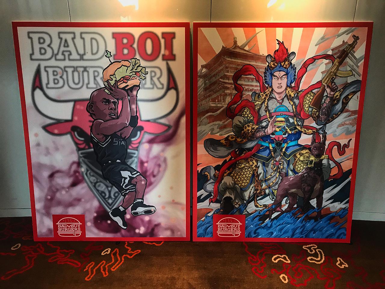 BAD BOI 二郎神（图ZOTA0Nzc4Mjg=） - 商业插画 - 站酷设计师2eusway原创素材 - 站酷ZCOOL